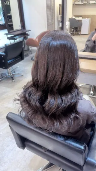 ロング カラー yuuki ／ボブ／艶カラー🪄のヘアスタイル