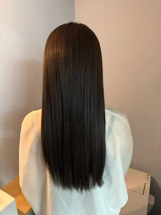 ロング パーマ ゆうと/ブリーチモデ ル/ストレートモデルのヘアスタイル