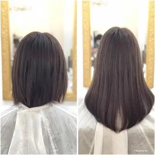 ロング カラー ヘアアレンジ SHEDEL TOKYO所属・今岡 勇人のヘアスタイル