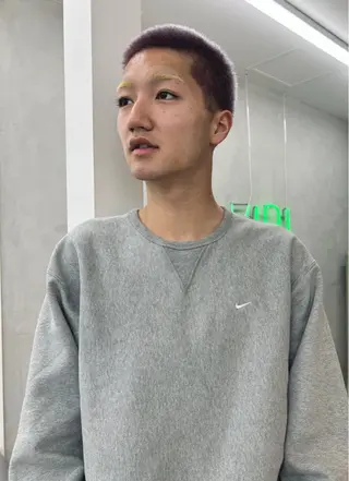 カラー メンズ 中津 /kipi アカネのヘアスタイル