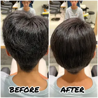 ショート メンズ 髪質改善美容師 鈴木のヘアスタイル