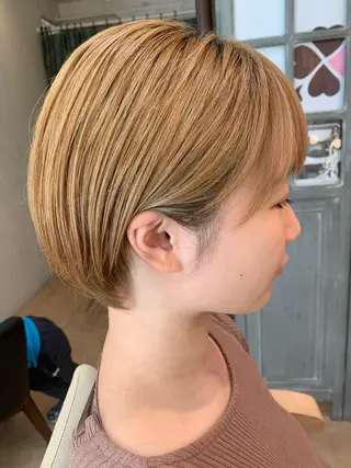 ミディアム カラー DiMPlE  ディンプル所属・🌸スタイリスト 山浦美恵のヘアスタイル