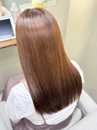 ロング 巻ける美髪矯正/ 韓国ヘア/yutaのヘアスタイル