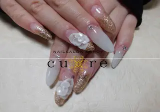 ロング ネイル ネイルサロン Cureのネイルデザイン