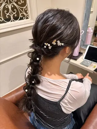 ロング FRAME ASUKAのヘアスタイル