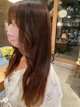 ロング organic＋live所属・伊藤 陽菜のヘアスタイル