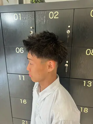 ショート メンズ 後藤 功成　(men's)のヘアスタイル