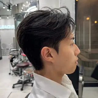 ショート パーマ メンズ MEN'S HAIR BLEACHi 盛岡店所属・渡辺 賢明のヘアスタイル