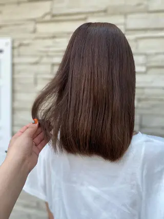 ミディアム 😺ヒアリング 重視😺小川のヘアスタイル