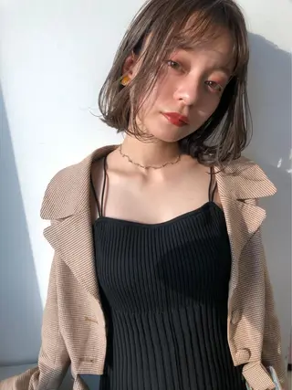 ミディアム カラー 💐KAYLEE💐 bycuracionのヘアスタイル