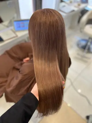 ロング カラー EARTH 浜松市野店所属・艶髪/透明感 /YURIA🤍のヘアスタイル