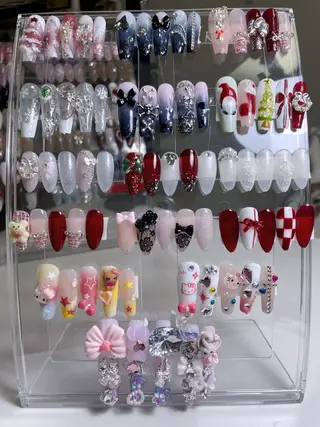 ネイル MoMoA Nail ネイル長さ出し専門店のネイルデザイン