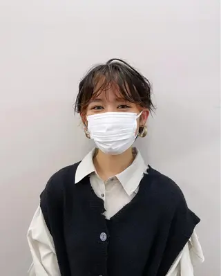 ショート カラー 関 京磨のヘアスタイル