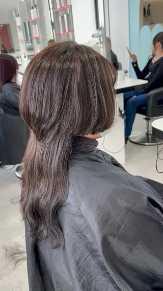 ロング カラー エフェクトブリーチ／ レイヤーカット／翔のヘアスタイル