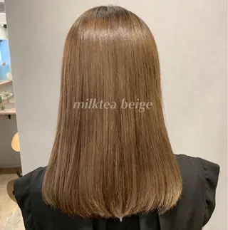 セミロング カラー ヘアアレンジ 代表🎀 ふわモテ愛 され髪🩷yumiのヘアスタイル