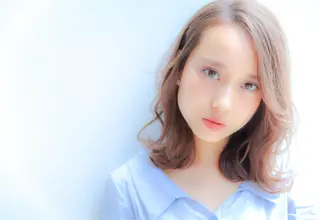 ミディアム 代官山/恵比寿所属・髪質改善/縮毛矯正 専門　代官山/恵比寿のヘアスタイル