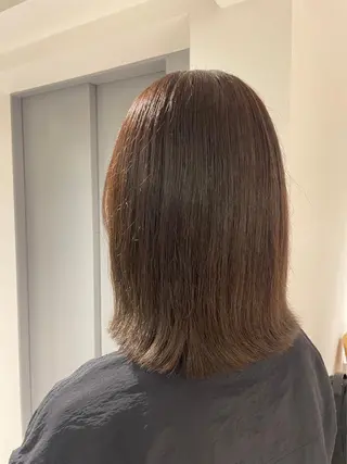 ミディアム カットモデル募集中 友香のヘアスタイル