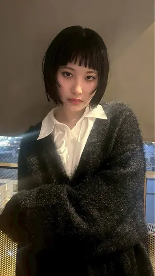 ショート カラー 片山 和夢のヘアスタイル