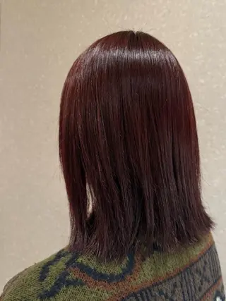 ミディアム 伊東 茉凜のヘアスタイル