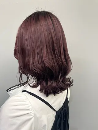 ミディアム 髪質改善/韓国風 /岡崎/松尾優依のヘアスタイル