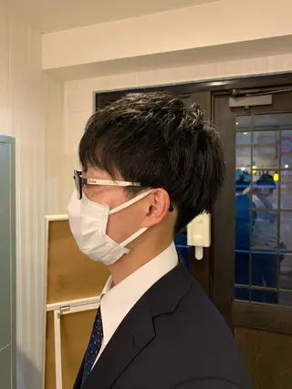 ショート 笠原 敦司のヘアスタイル