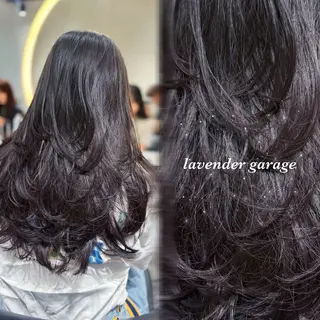 ロング ♡Aira♡lond /グレージュ/縮毛のヘアスタイル