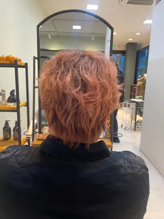 ショート メンズ wakana／ メンズカット／カラーのヘアスタイル