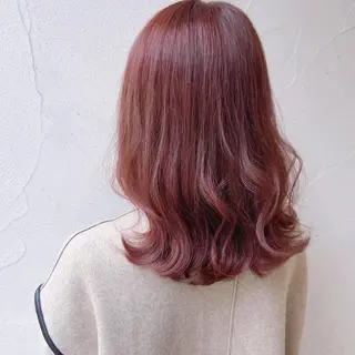 セミロング 韓国カットパーマ✂︎ Toshiのヘアスタイル