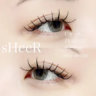 マツエク・マツパ 川越駅東口 sHeeR.mayuのマツエク・マツパデザイン