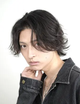 パーマ メンズ 🎀メンズパーマ☆ 艶カラー☆Syuriのヘアスタイル