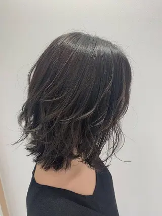 カラー ミディアム 新規限定カット無料 クーポン有り【桂口】のヘアスタイル