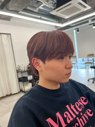 ショート カラー メンズ 🏆メンズヘア特化 🥇代表りんぺーのヘアスタイル