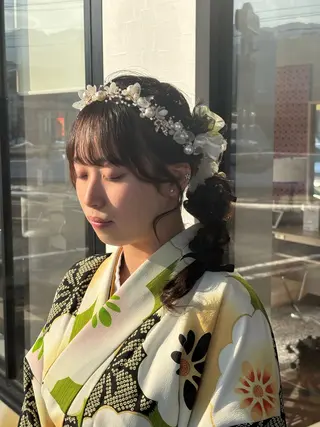 ヘアアレンジ 渡部 優衣のヘアスタイル
