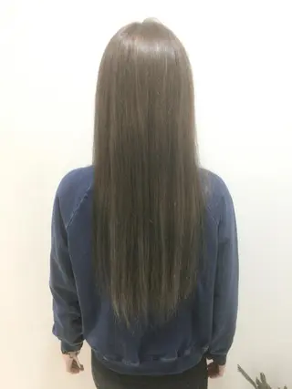 ロング カラー 永井 大希のヘアスタイル