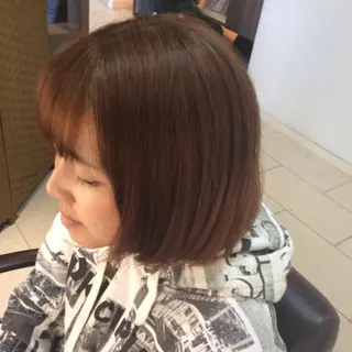 ショート カラー 似合わせ／代表 髪質改善/山田将大のヘアスタイル