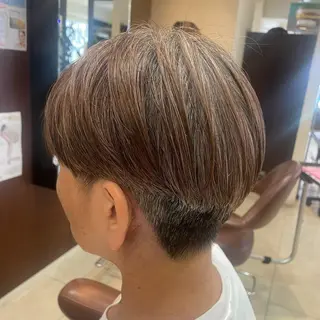 ショート 🍒暖色カラー🍒 ✨髪質改善✨西村亜弥のヘアスタイル