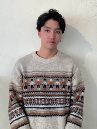 ショート メンズ ARCHE南堀江所属・ARCHE南堀江 MENS専用のヘアスタイル