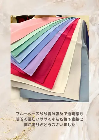 パーソナルカラー診断 自由が丘💐ブルームのその他イメージ