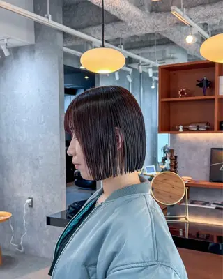 ショート カラー ai カットモデル募集中のヘアスタイル