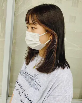 カラー RECORD所属・RECORD sakuraのヘアスタイル