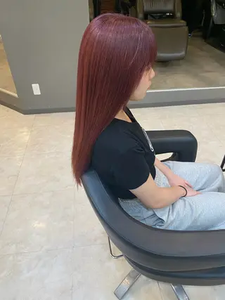 ロング カラー ヘアアレンジ ブリーチ/髪質改善/ メンズ/ KOKIのヘアスタイル