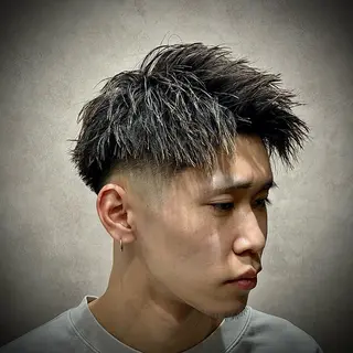 メンズ 革命🔥ツイスパ/フ ェザー特化SHOTAのヘアスタイル