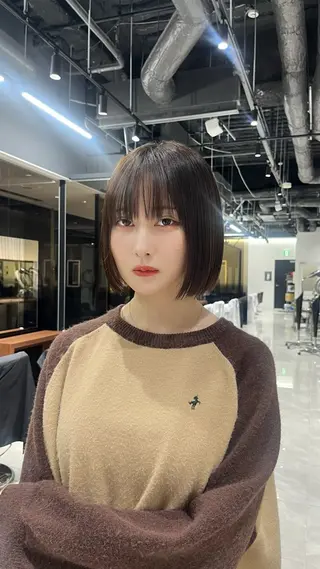 ショート 石塚 瑛里菜のヘアスタイル