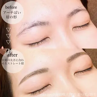 アイブロウ sola: neolive出沼のマツエク・マツパデザイン