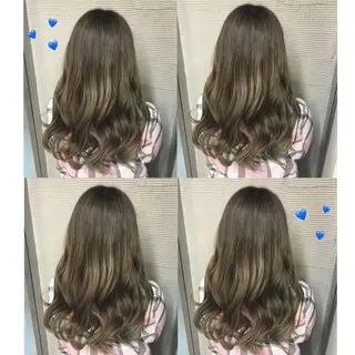 ロング カラー 韓国ヘア得意❤︎森澤 悠佳のヘアスタイル