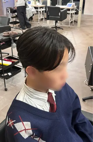 ショート メンズ 高田 美羽のヘアスタイル