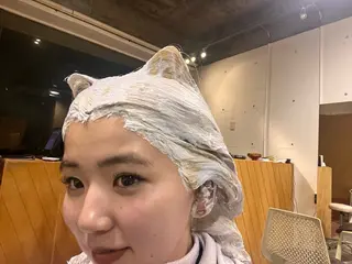 ミディアム カラー IRO所属・岡田 祐樹のヘアスタイル