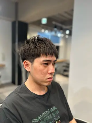 ショート メンズ SYUYA/パーマ/ マッシュスタイル特化のヘアスタイル