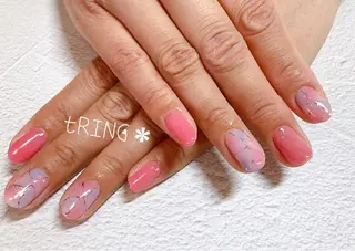 ネイル tRING＊ しいの木台のネイルデザイン