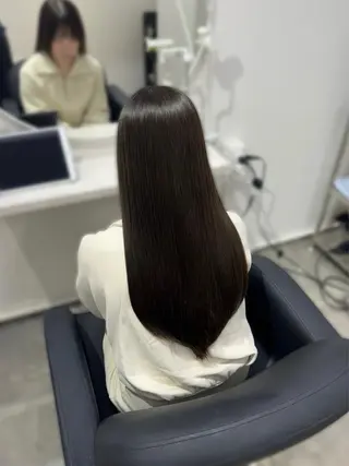 ロング YUZU🎀顔まわり ×レイヤーカットのヘアスタイル